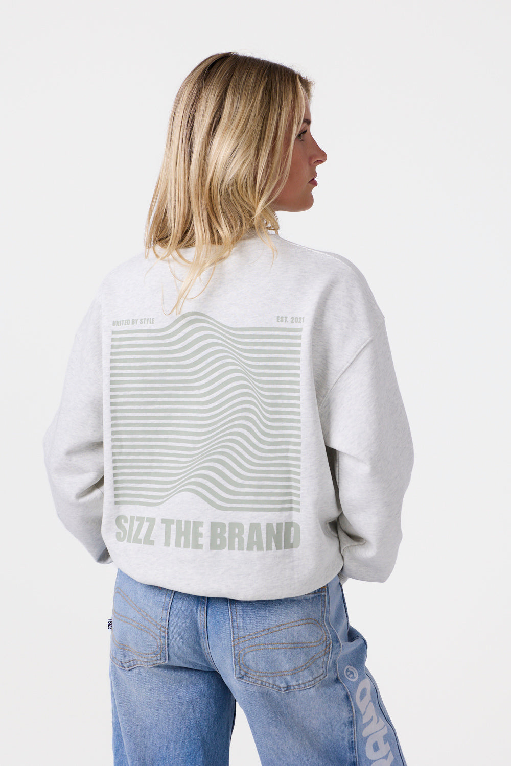 Wave Sweater Grå
