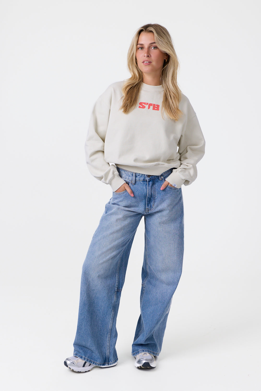 STB Shift Sweater Grå
