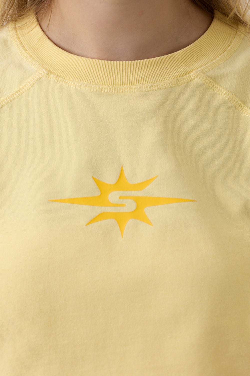Horizon Langarmshirt Gelb
