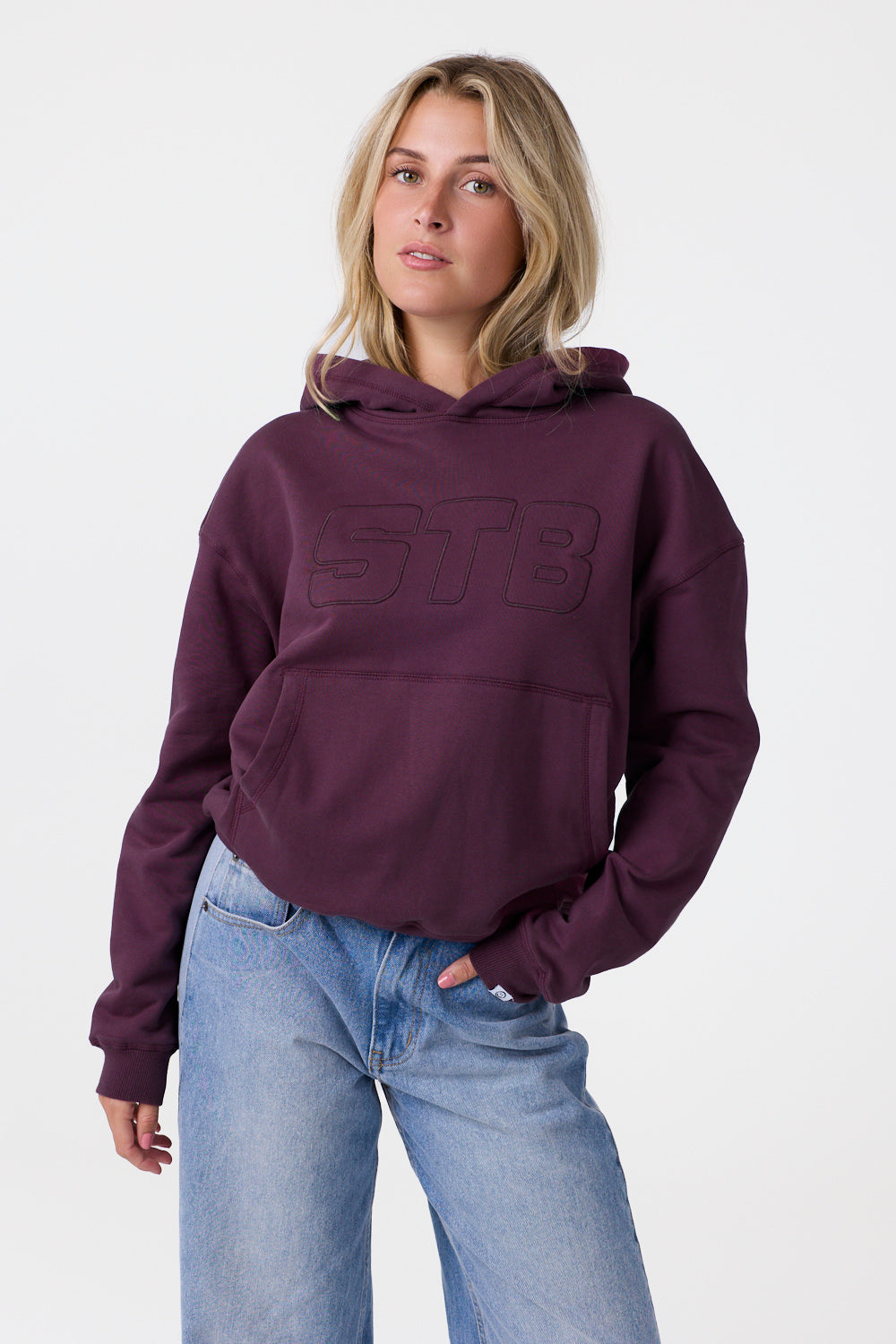 STB Hoodie Bordeaux