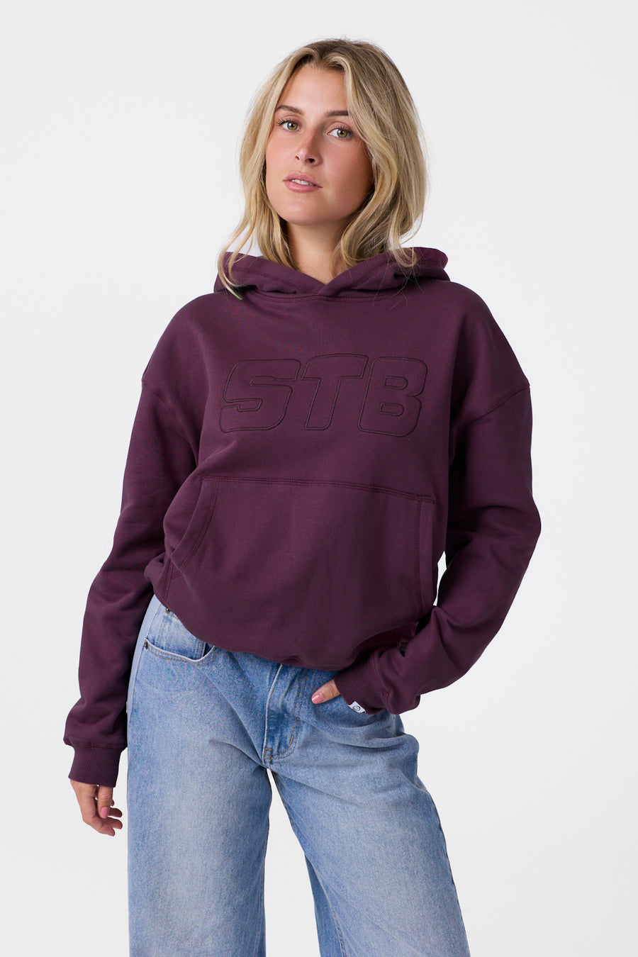 STB Hoodie Bordeaux