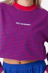 Endless Stripes Longsleeve Red