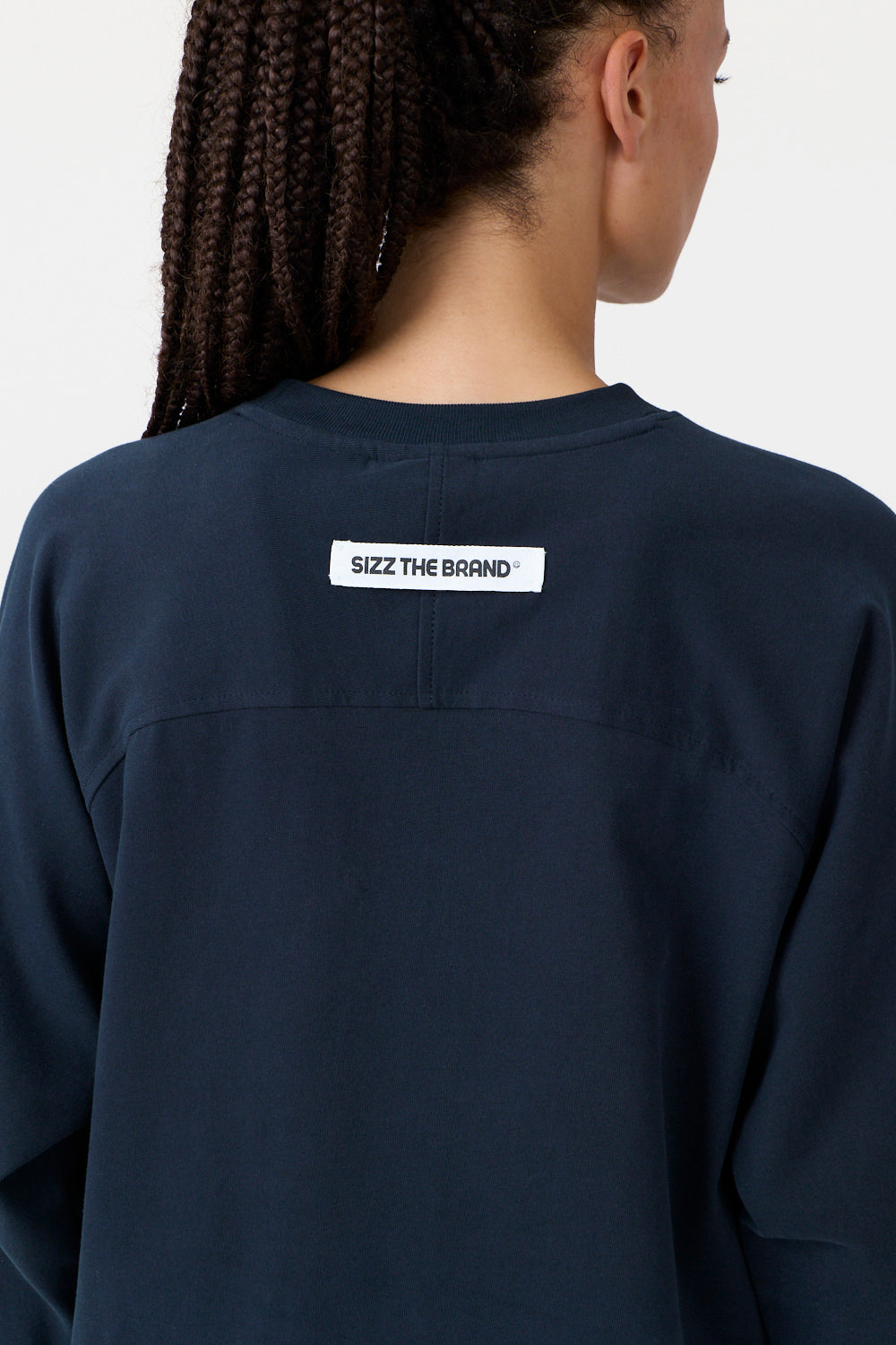 The Base Langærmet T-shirt Navy