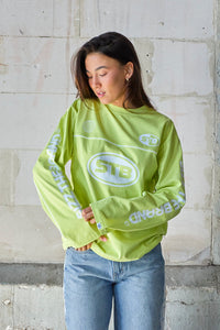 Pulse Langarmshirt Lime