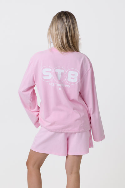 Element Langarmshirt Pink