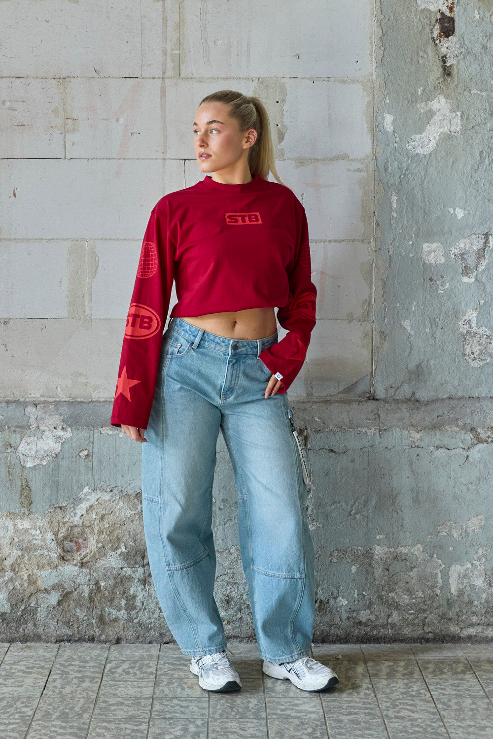 STB Signal Longsleeve Red