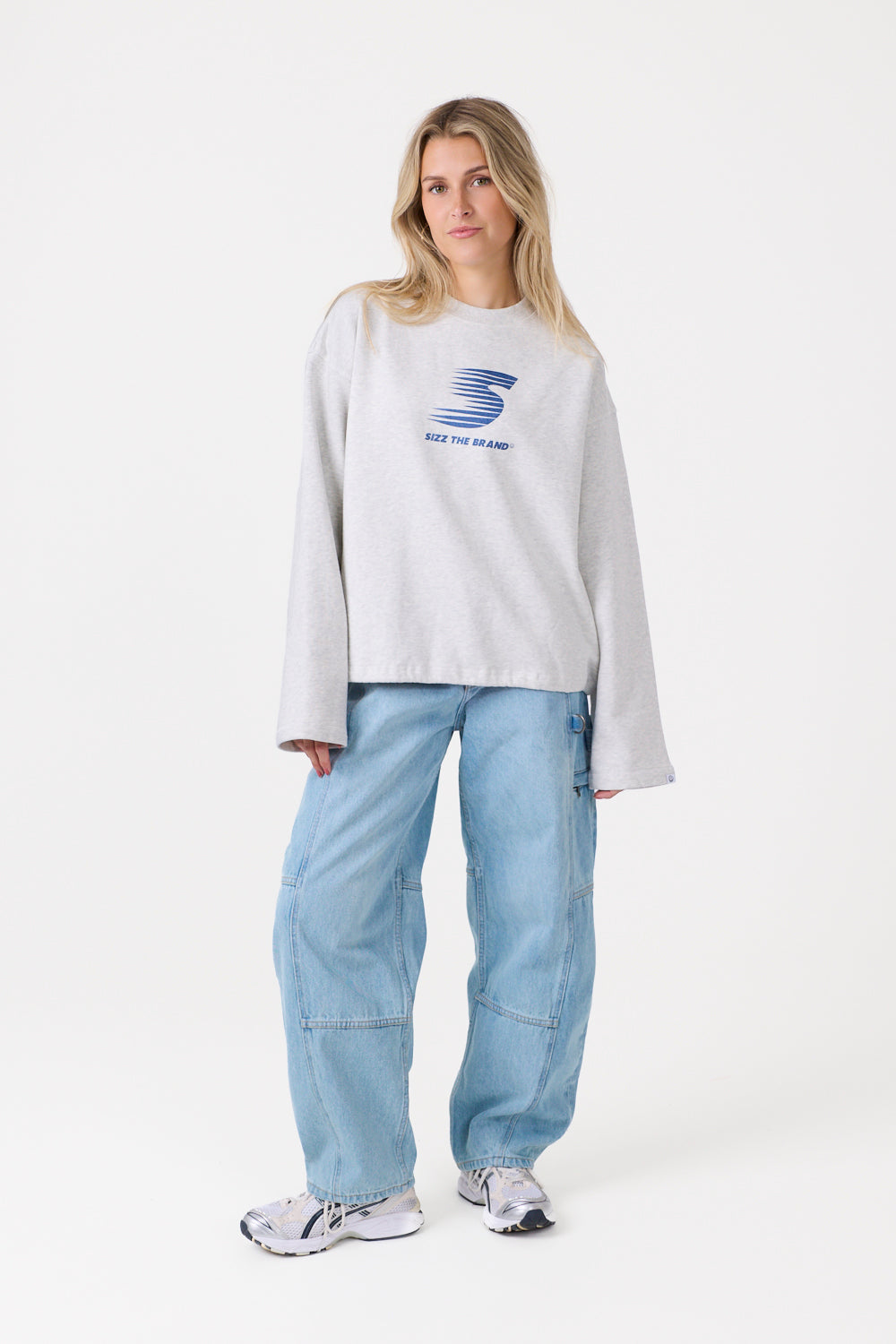 Sporty Sweater Grå