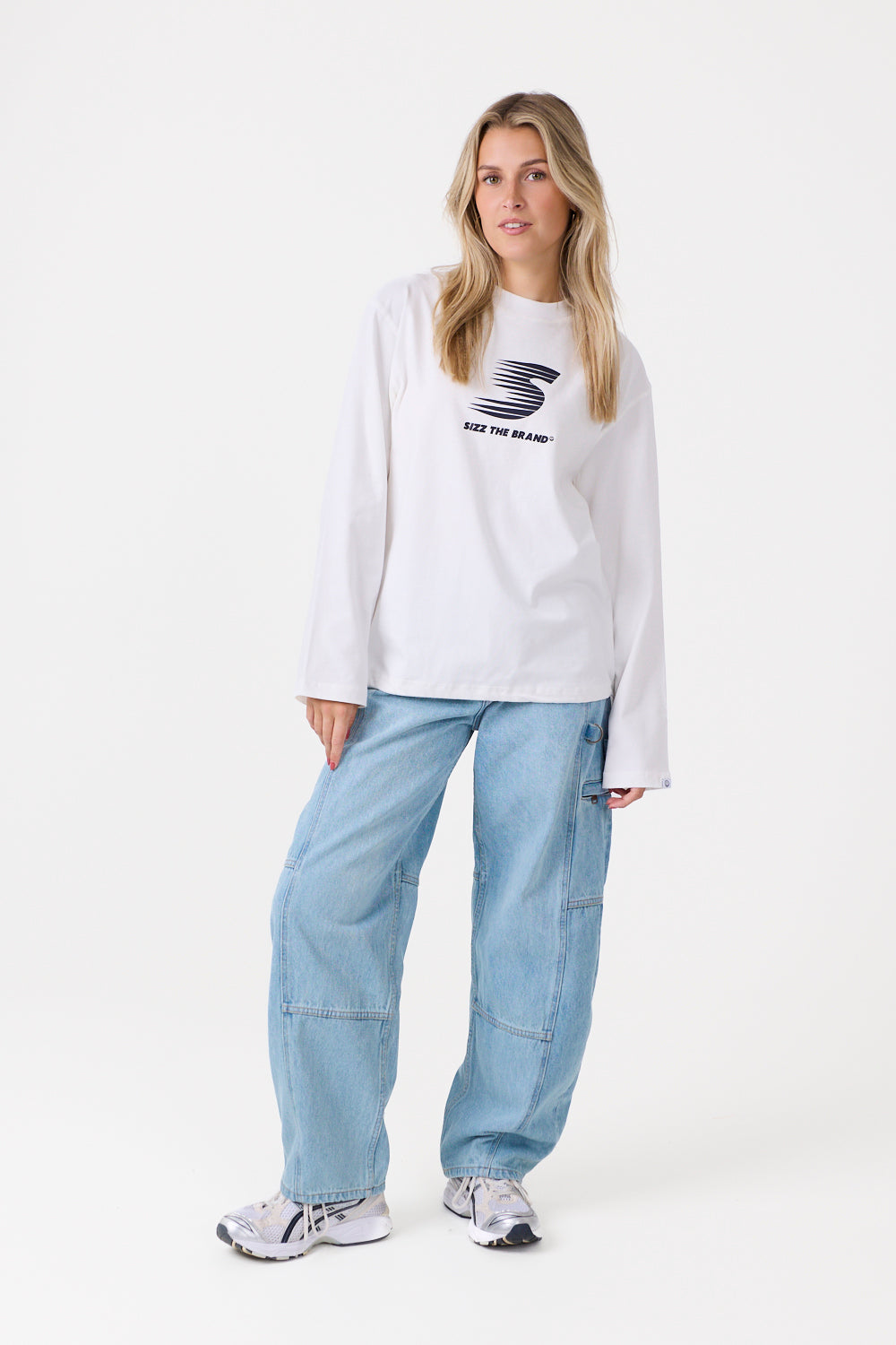 Sporty Longsleeve Wit