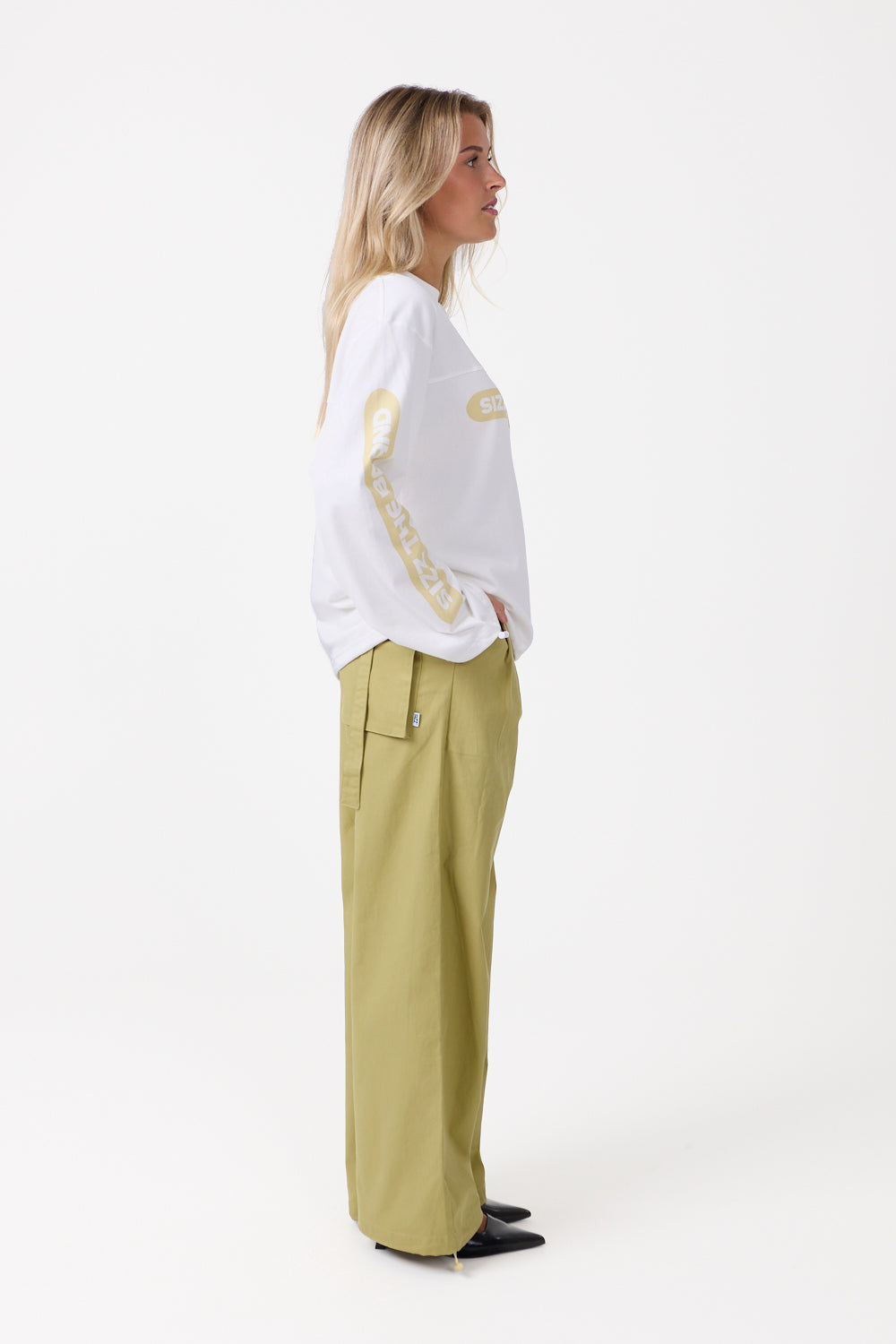 Track Longsleeve White