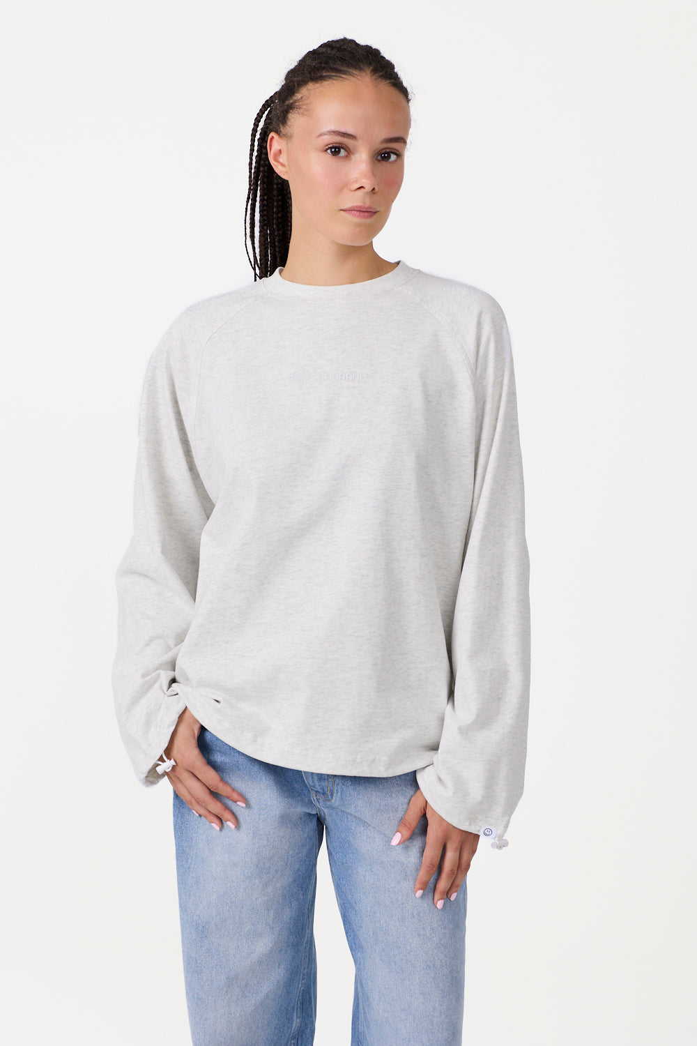 The Base Langærmet T-shirt Grå