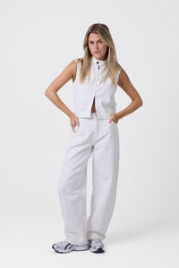 Wave Jeans White