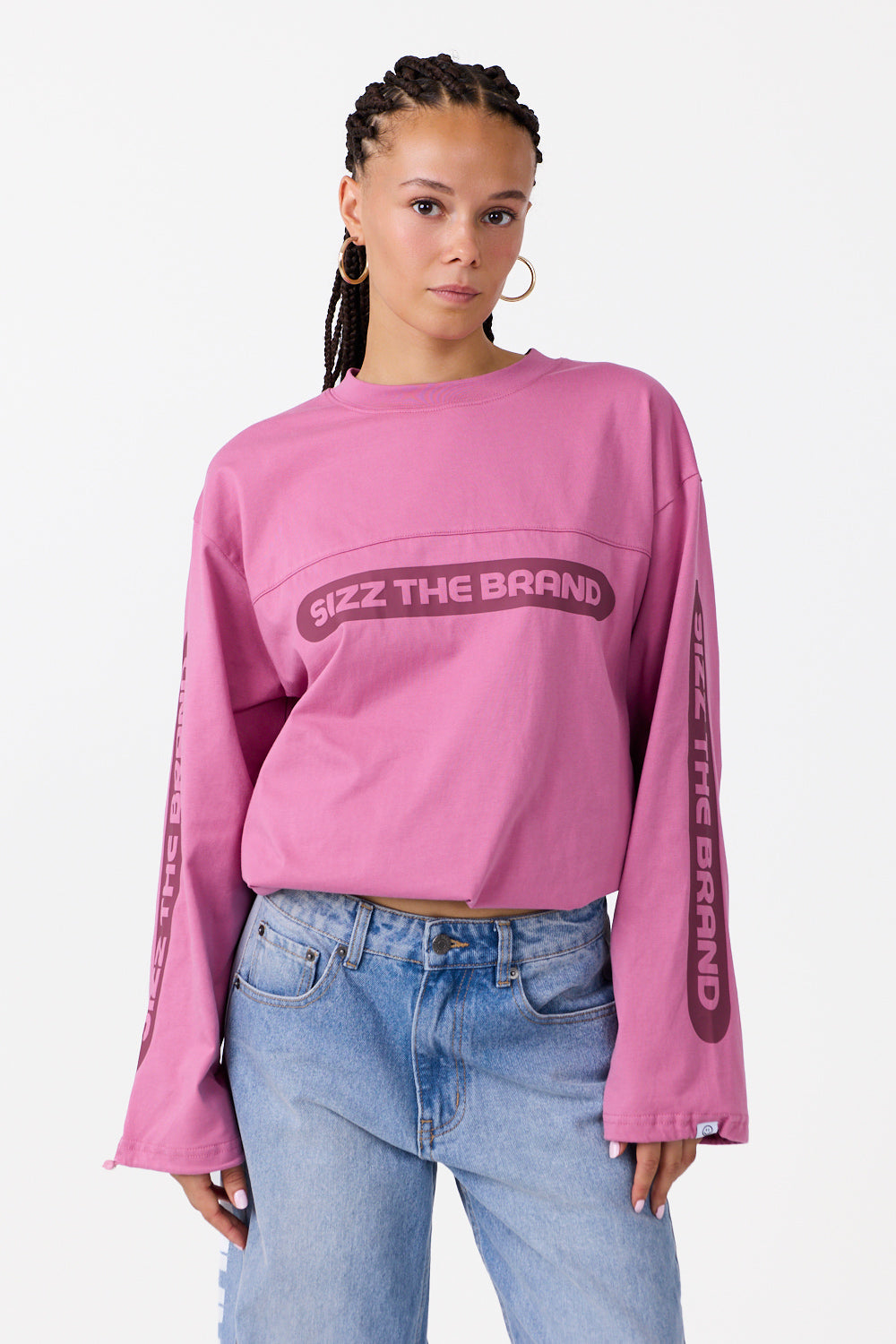 Track Longsleeve Pink