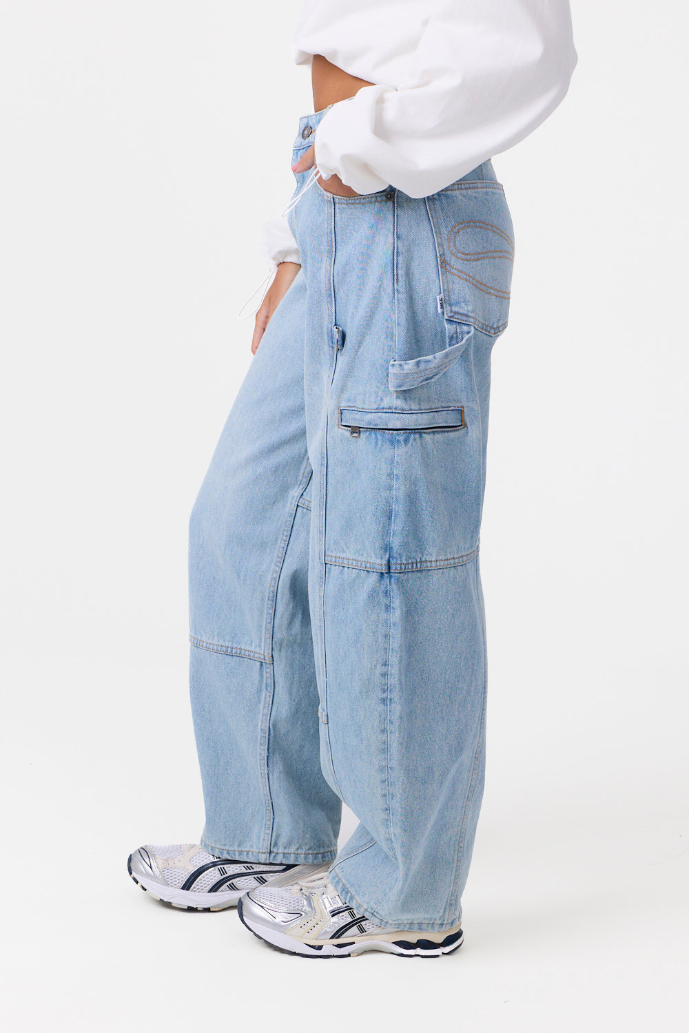 Worker Jeans Blå