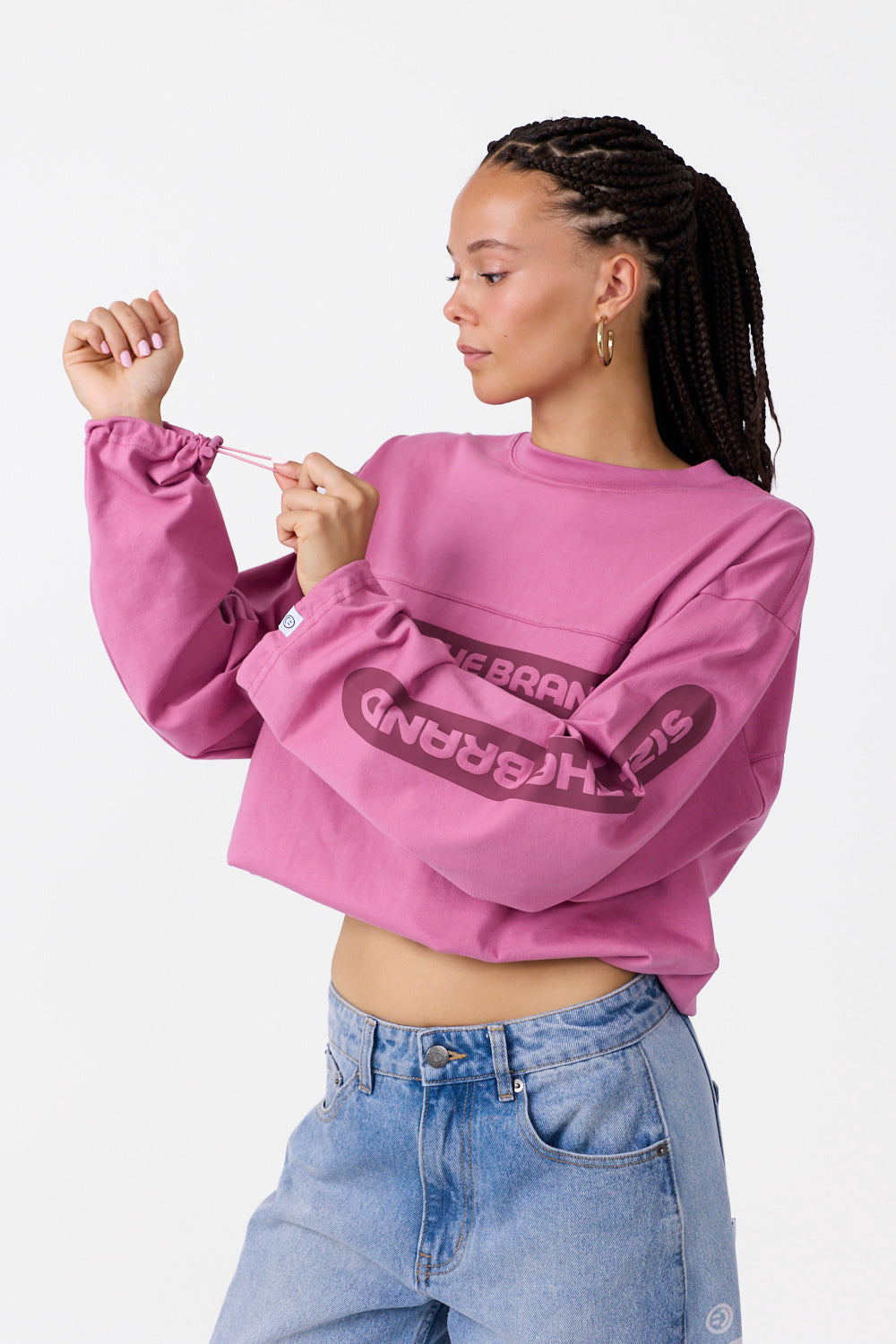 Track Longsleeve Pink
