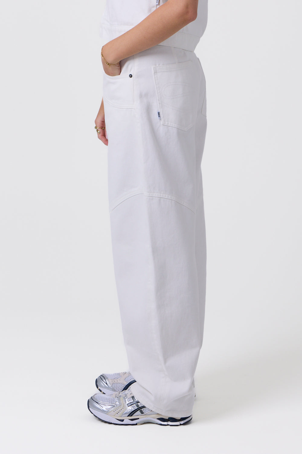 Wave Jeans White
