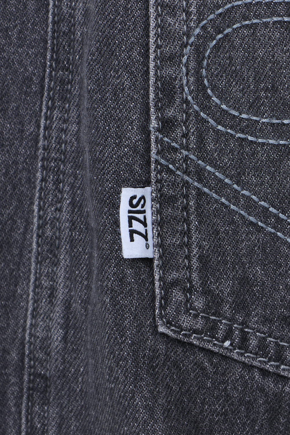 Frame Barrel Jeans Grå