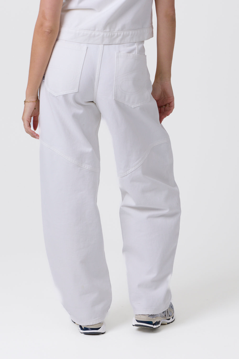 Wave Jeans White