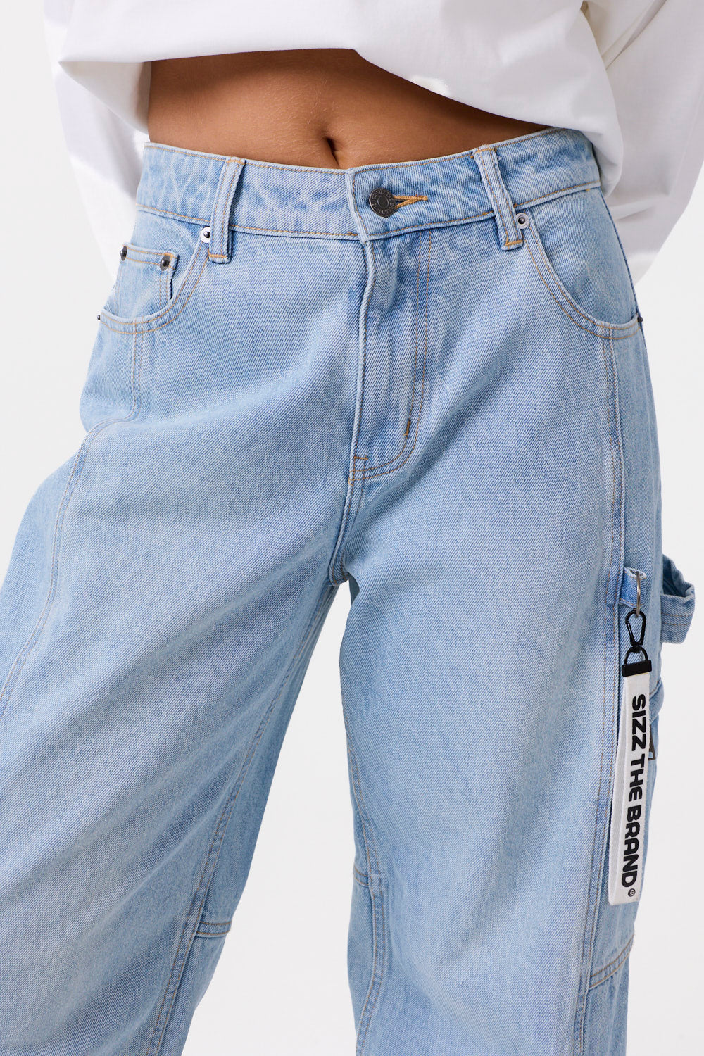 Worker Jeans Blå