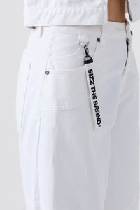 Wave Jeans White
