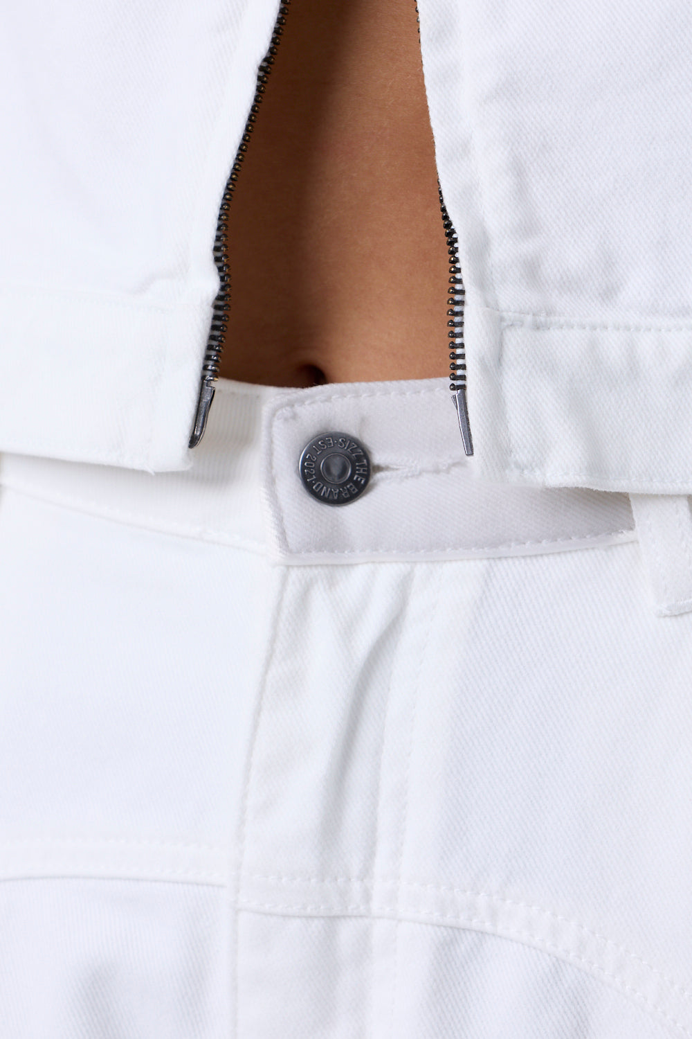 Wave Jeans White