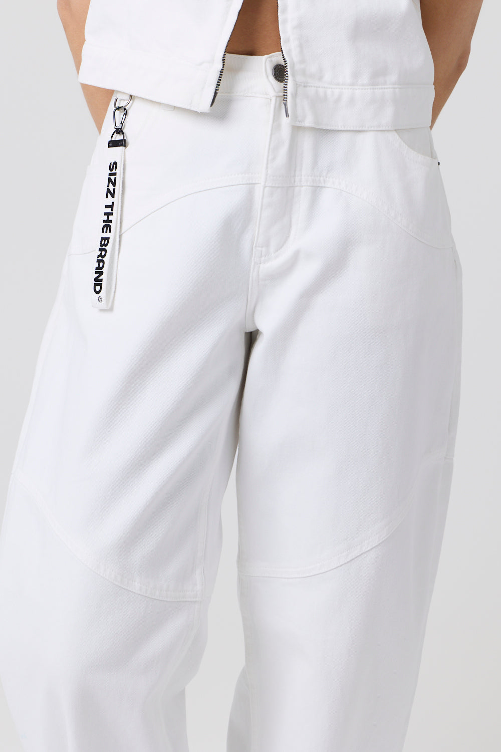 Wave Jeans White