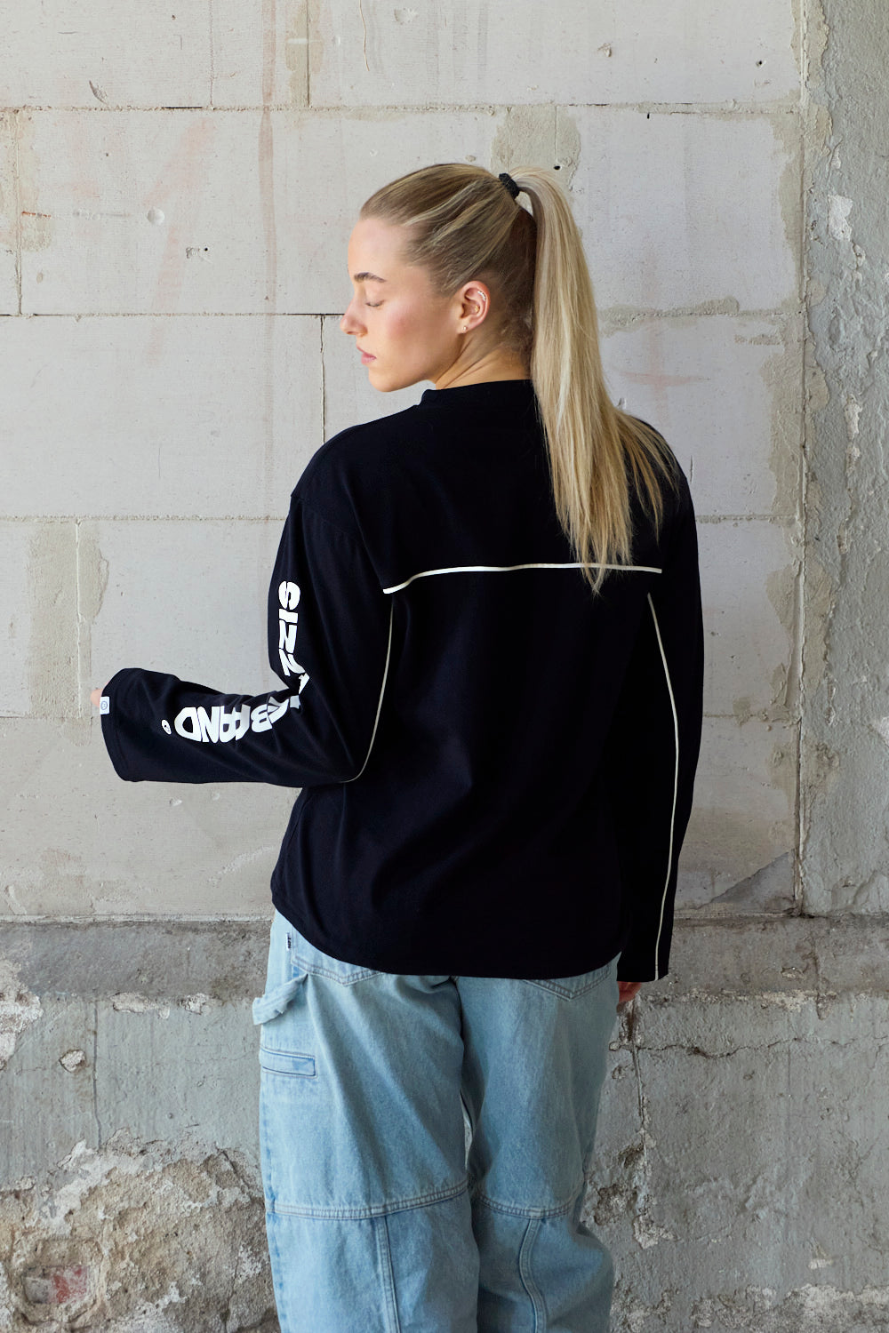 Pulse Langarmshirt Navy