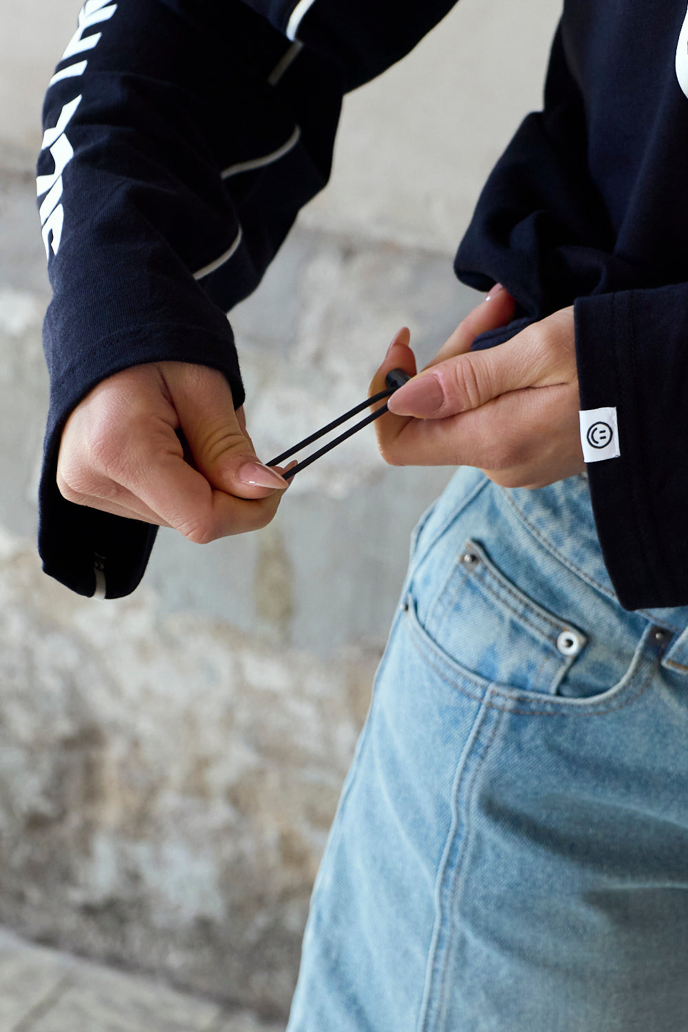 Pulse Langarmshirt Navy