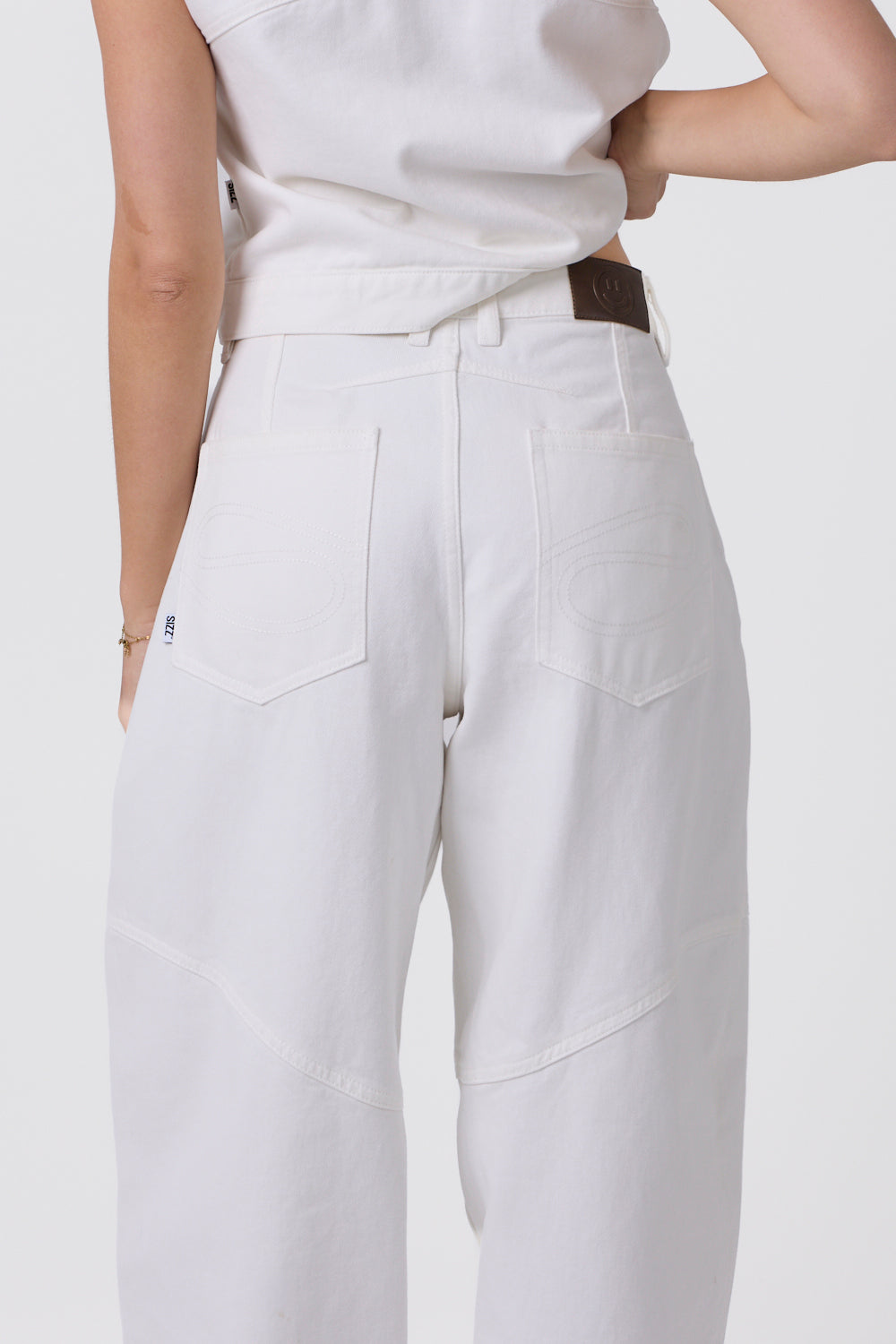 Wave Jeans White