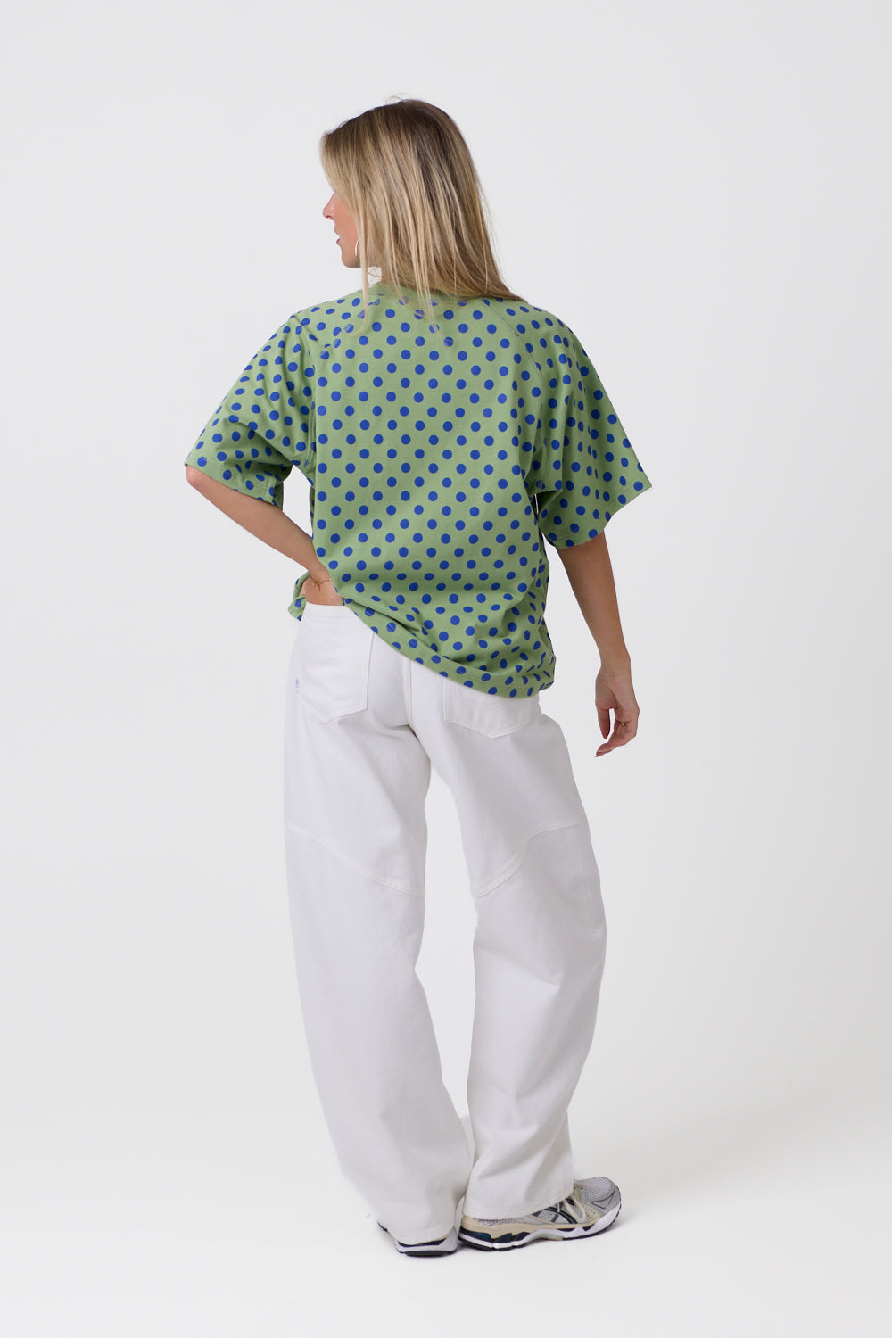 Endless Dot T-shirt Green
