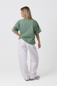 Endless Dot T-shirt Green