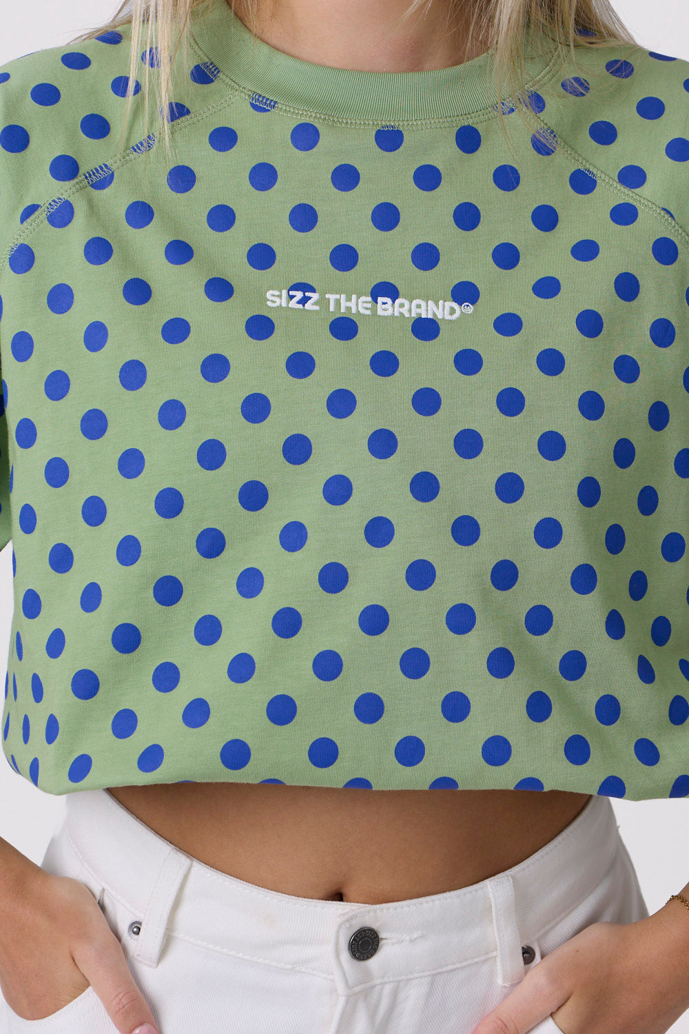 Endless Dot T-shirt Green