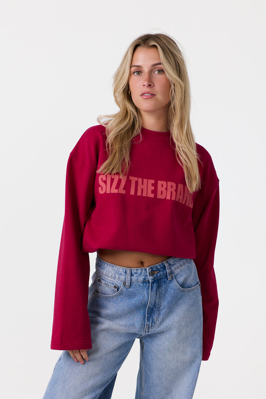 SIZZ THE BRAND Sweater Red