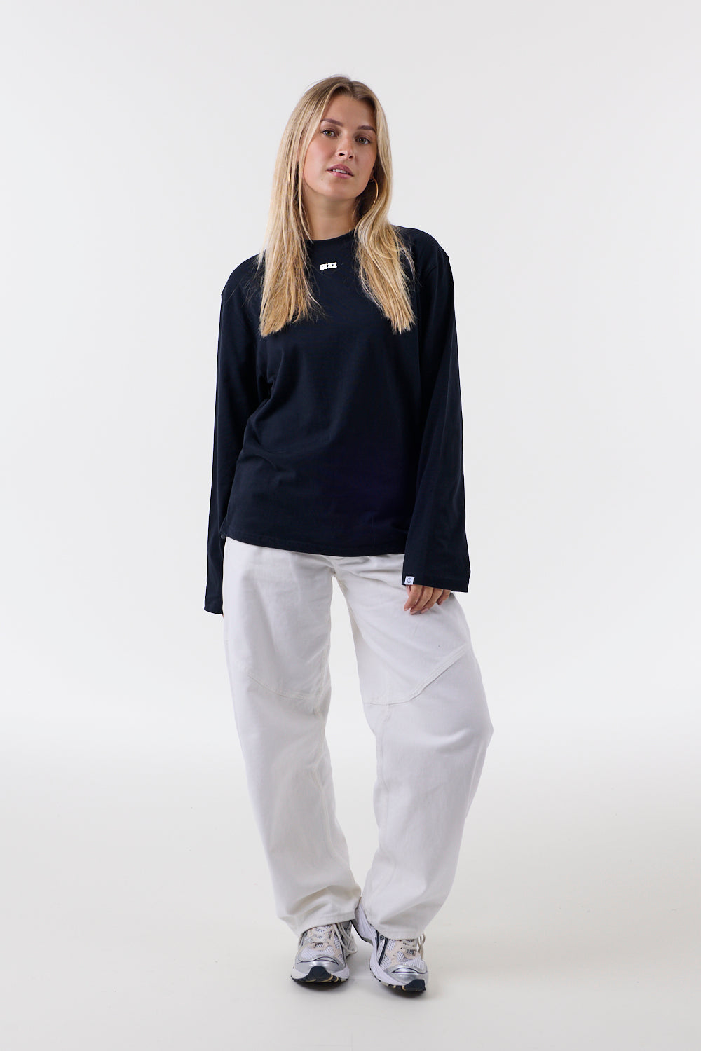 Motion Langarmshirt Navy
