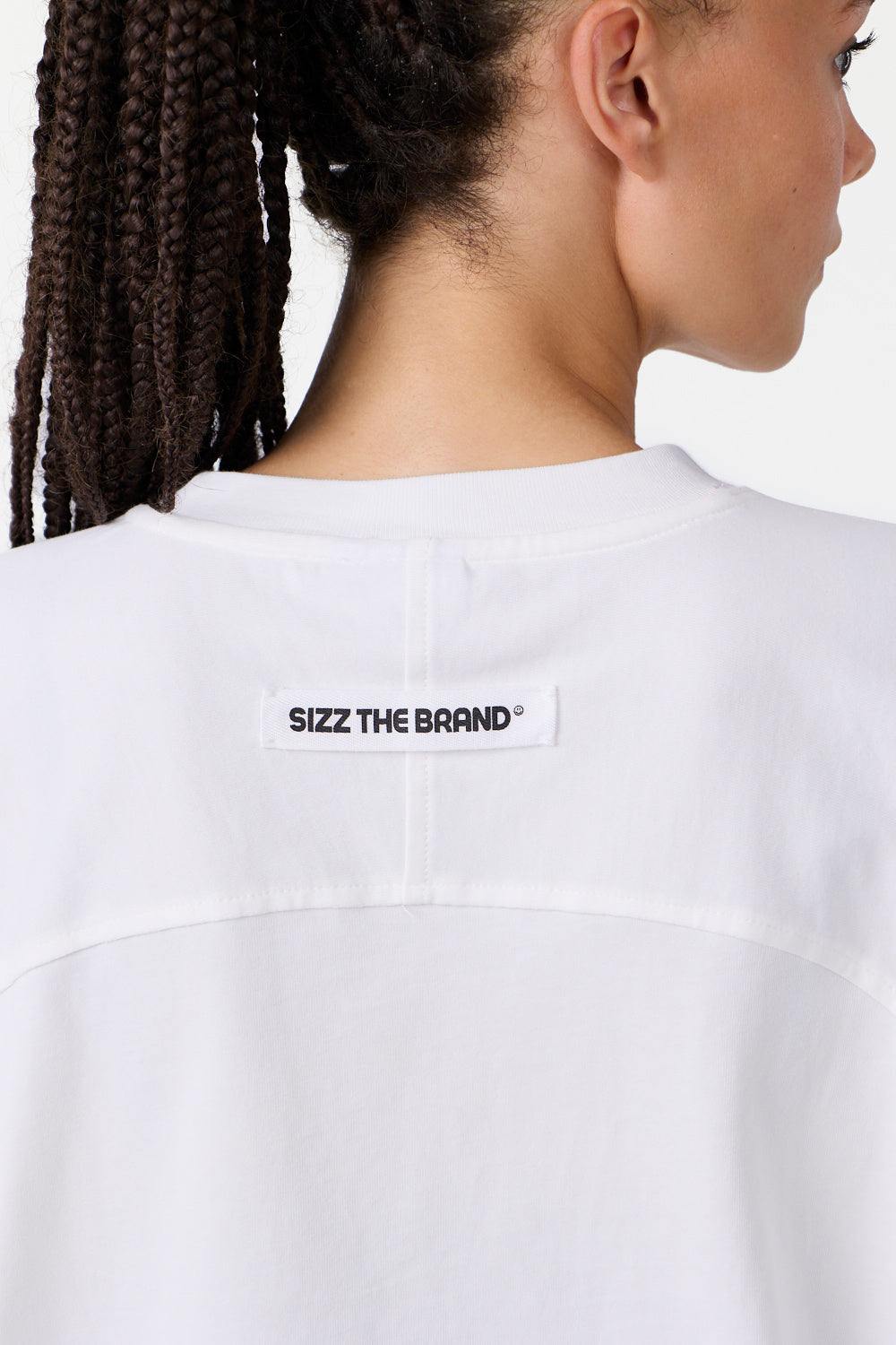 The Base Langærmet T-shirt Hvid