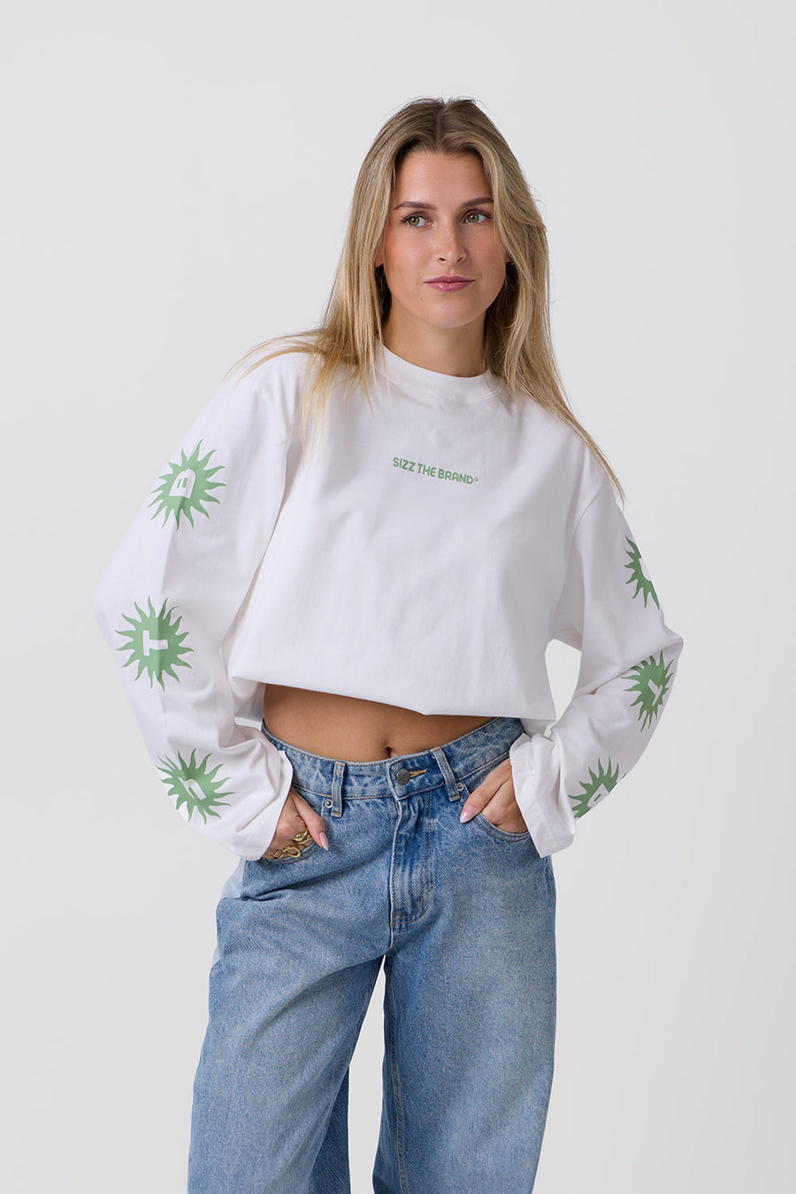 Sun Flow Longsleeve White