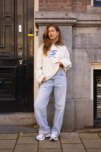 Sporty Sweater Grijs