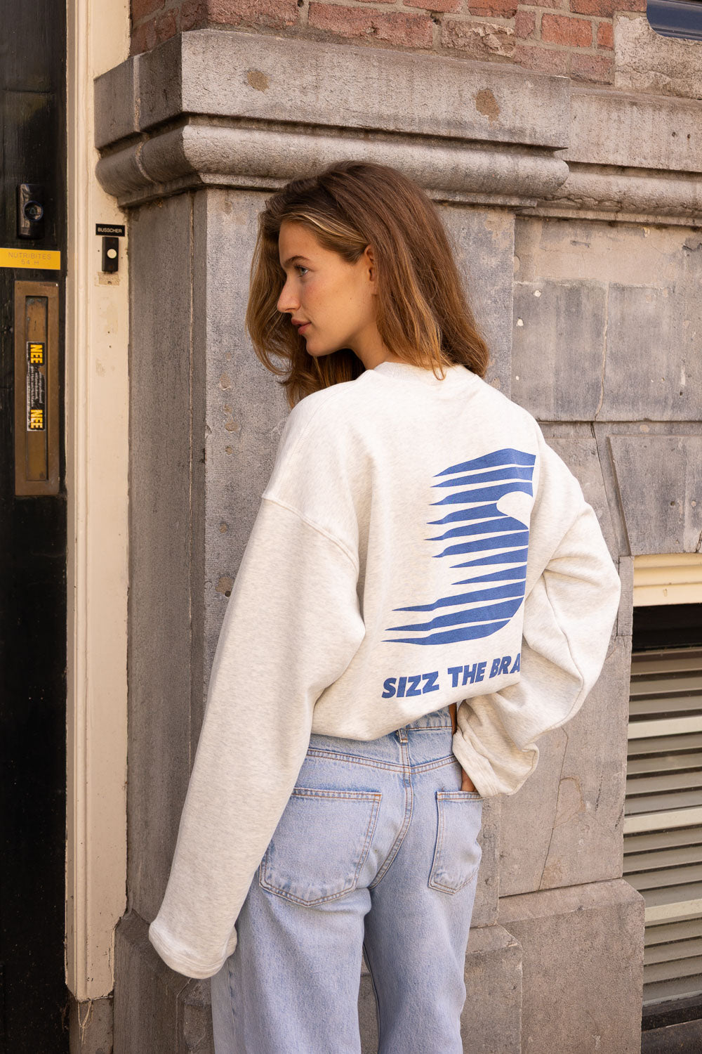 Sporty SIZZ Sweater Grey