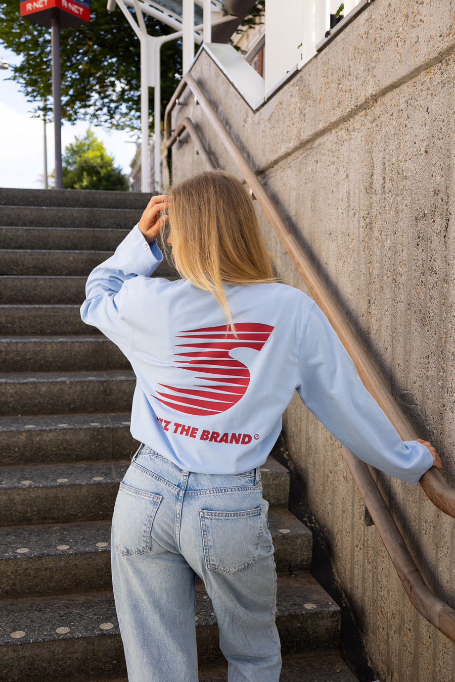 Sporty SIZZ Longsleeve Sky blue