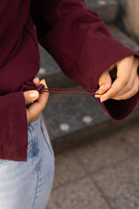 Sporty SIZZ Longsleeve Bordeaux