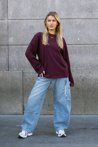 Echo Longsleeve Burgundy