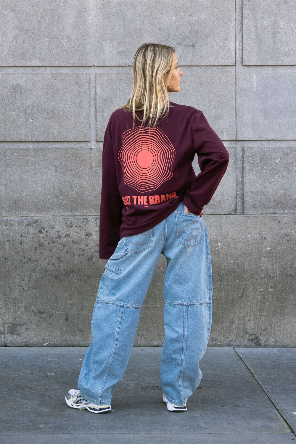 Echo Longsleeve Burgundy