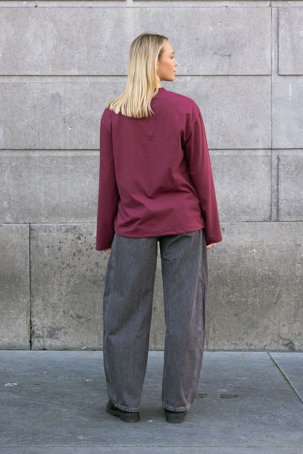 SIZZ THE BRAND Longsleeve Burgundy