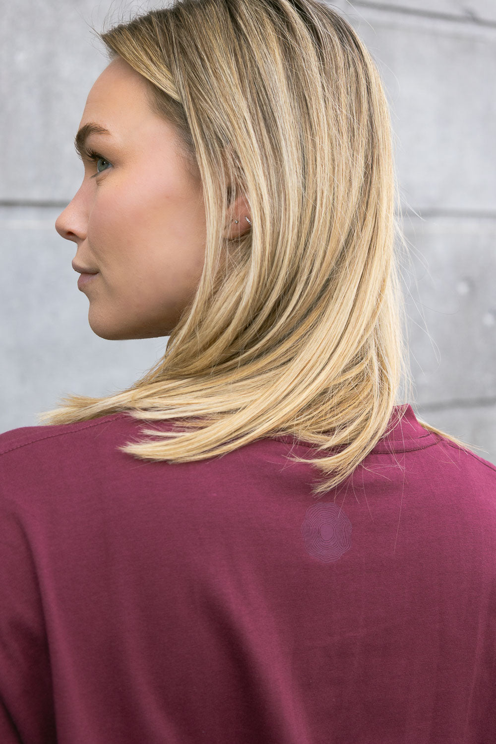 SIZZ THE BRAND Longsleeve Burgundy