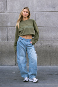 SIZZ THE BRAND Longsleeve Green