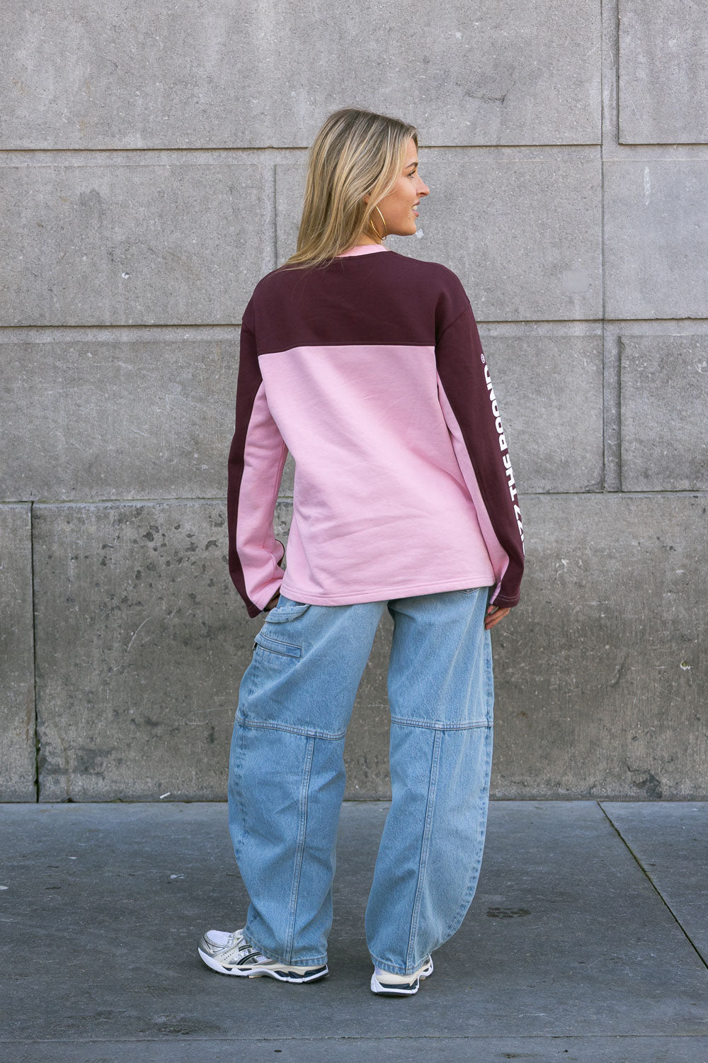 Iconic Longsleeve Burgundy