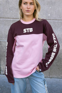 Iconic Longsleeve Burgundy