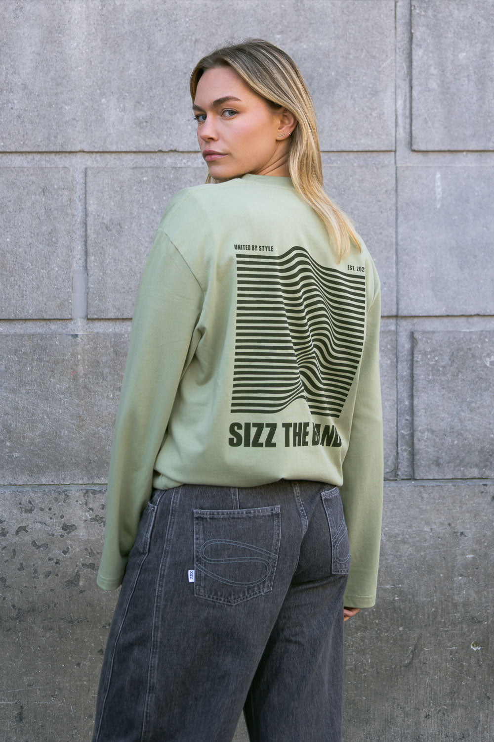 Wave Longsleeve Green