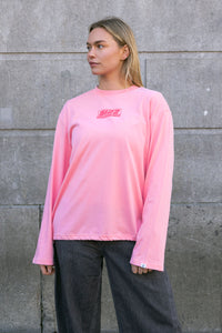 SIZZ Box Longsleeve Pink