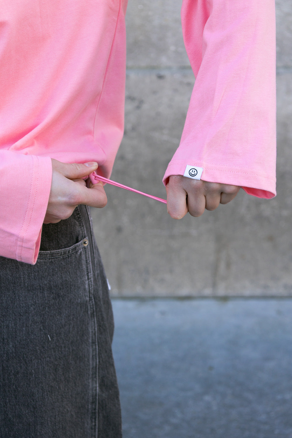 SIZZ Box Longsleeve Pink