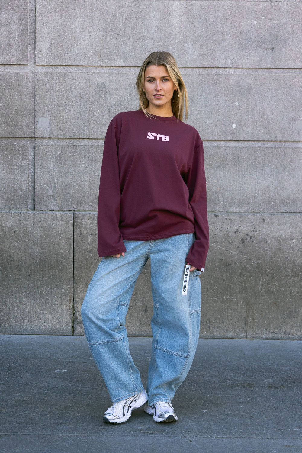 STB Shift Longsleeve Burgundy
